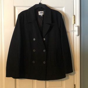 Old Navy Black Peacoat